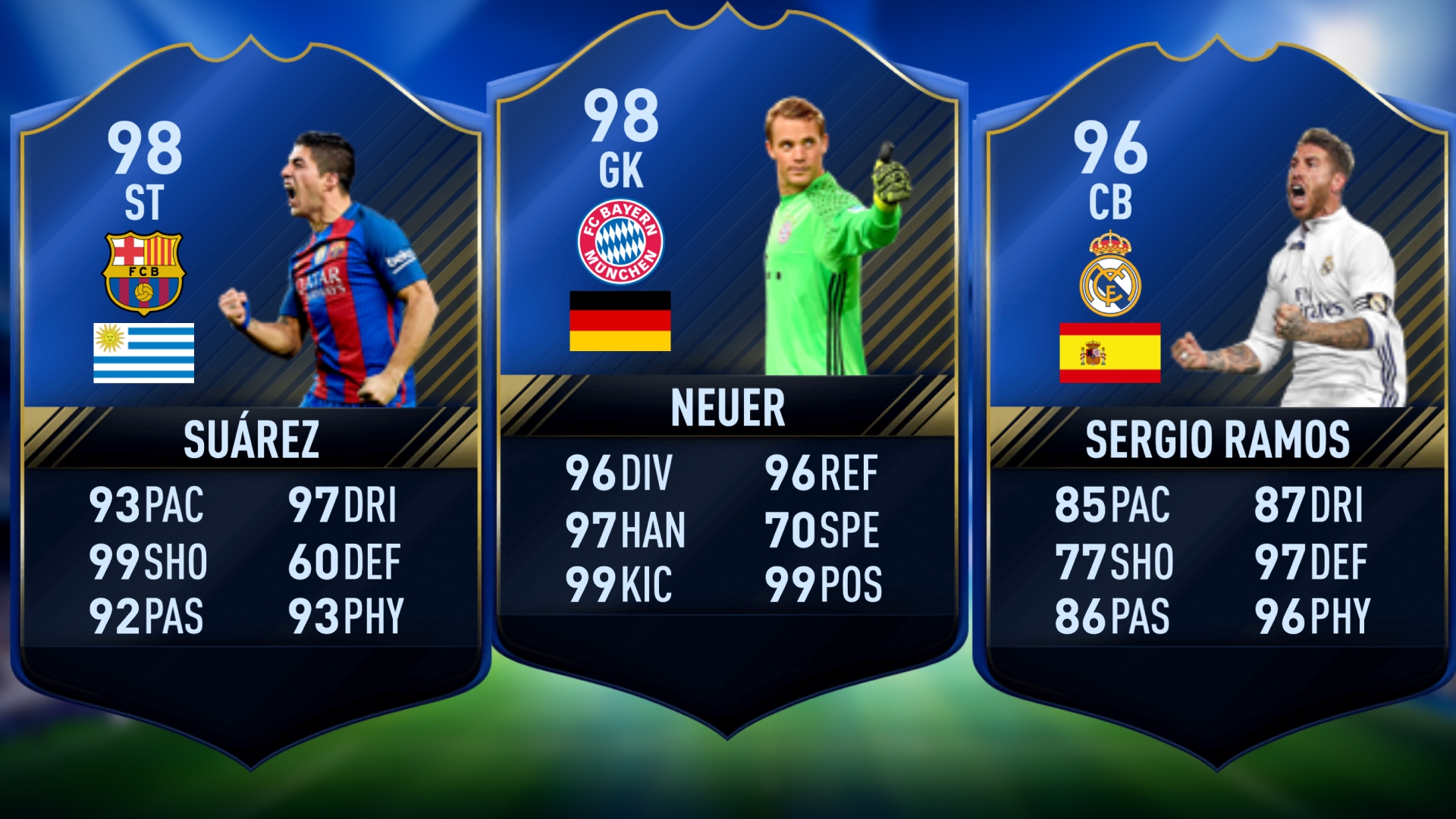 FIFA 17 TOTY Up