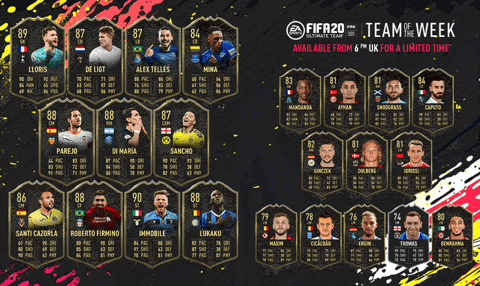 FIFA 20 TOTW 21