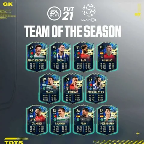 FIFA 21 Liga NOS TOTS complete