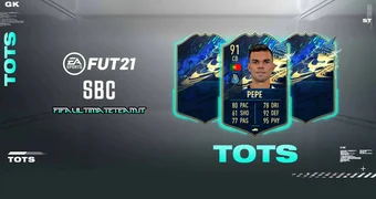 FIFA 21 Pepe TOTS SBC Pic