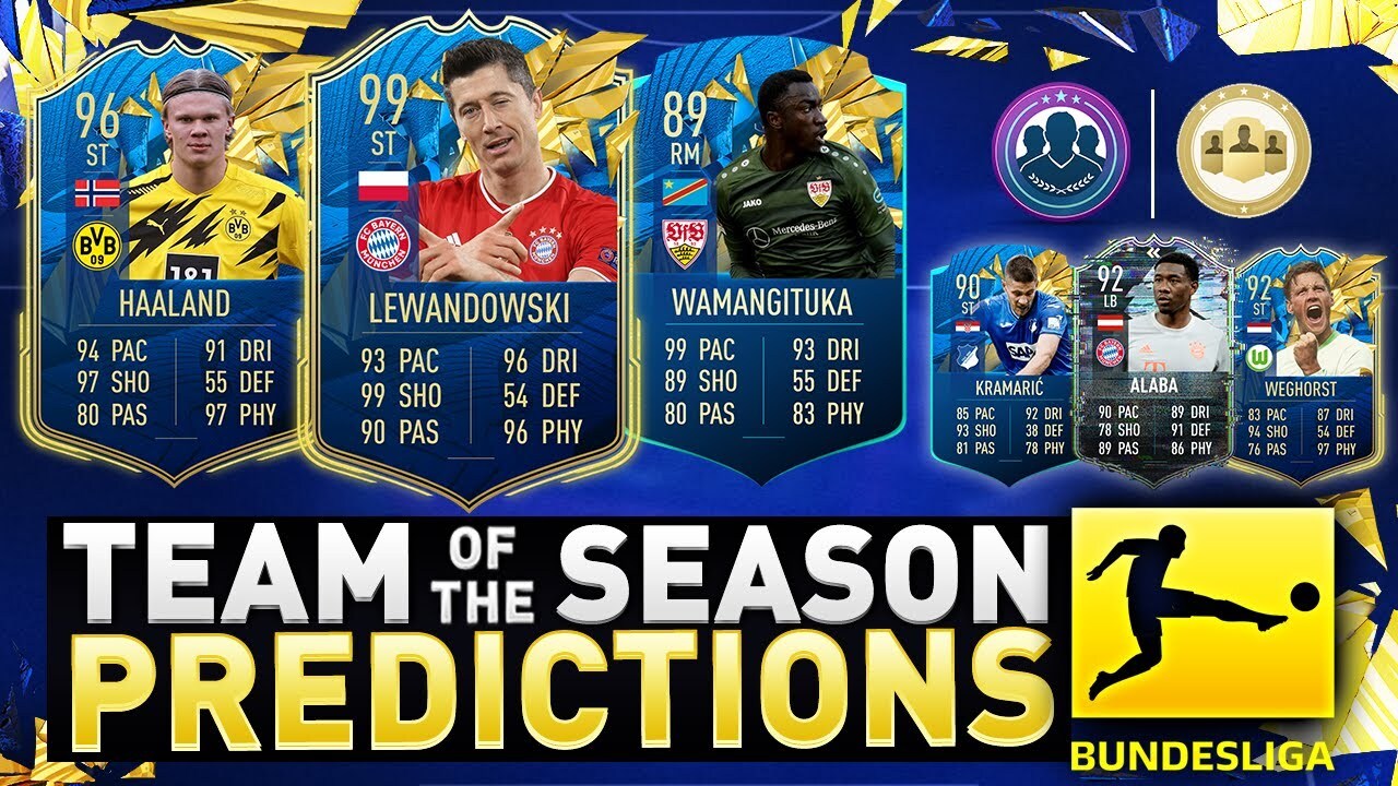FIFA 21 TOTS Bundesliga Prediciton