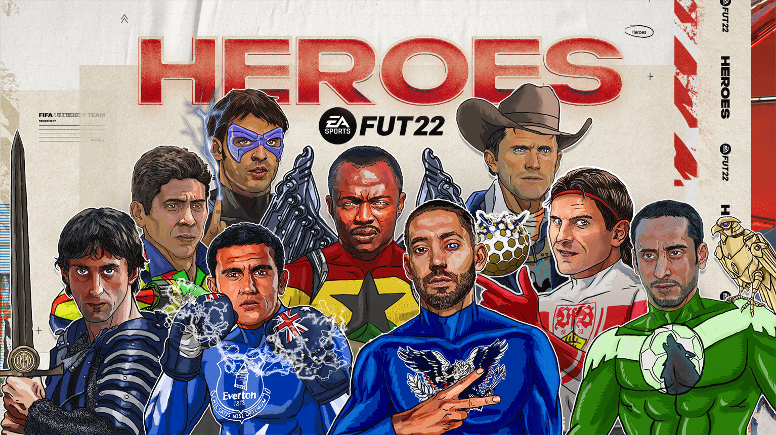 Alle FIFA 22 FUT Heroes Gesamtstärke Liga