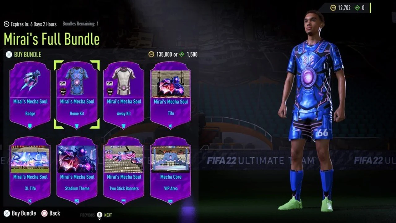 FIFA 22 Anime Mirais Bundle FUT Ultimate Team