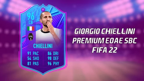 FIFA 22 Chiellini Premium SBC