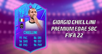 FIFA 22 Chiellini Premium SBC