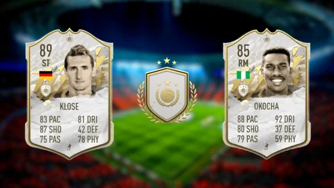 FIFA 22 Icon SBC Klose Okocha Ultimate Team FUT