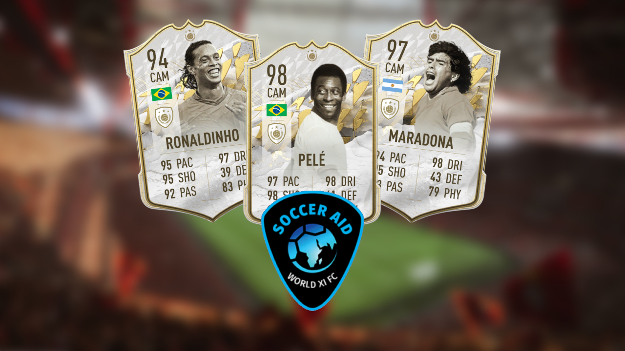 FIFA 22 Icons Anstoß Soccer Aid
