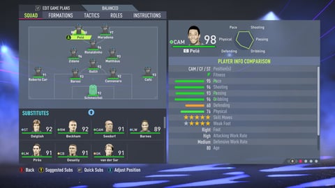 FIFA 22 Icons spielen Anstoß