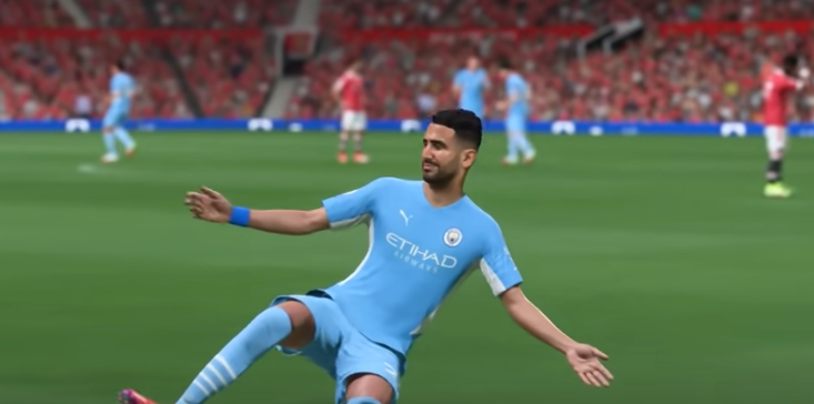 FIFA 22 Mahrez new celebration neuer Jubel