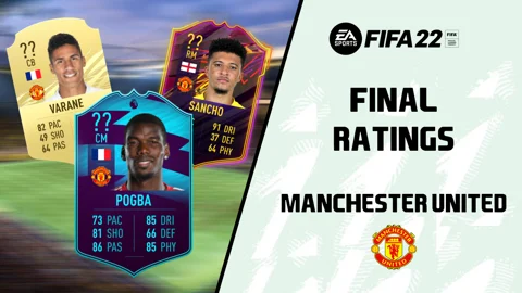 FIFA 22 Manchester United Ratings