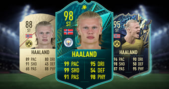 FIFA 22 Moments Haaland SBC