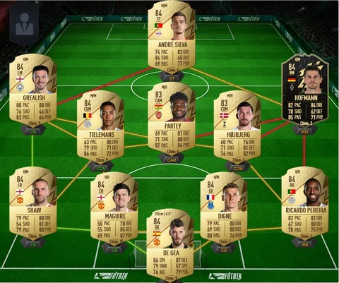 FIFA 22 Nkunku POTM SBC Team 2