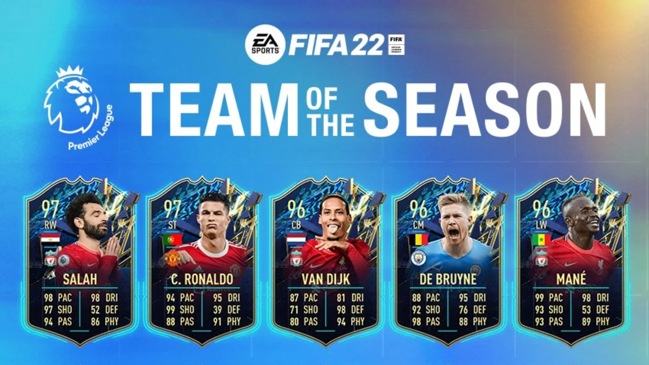 FIFA 22 Premier League TOTS