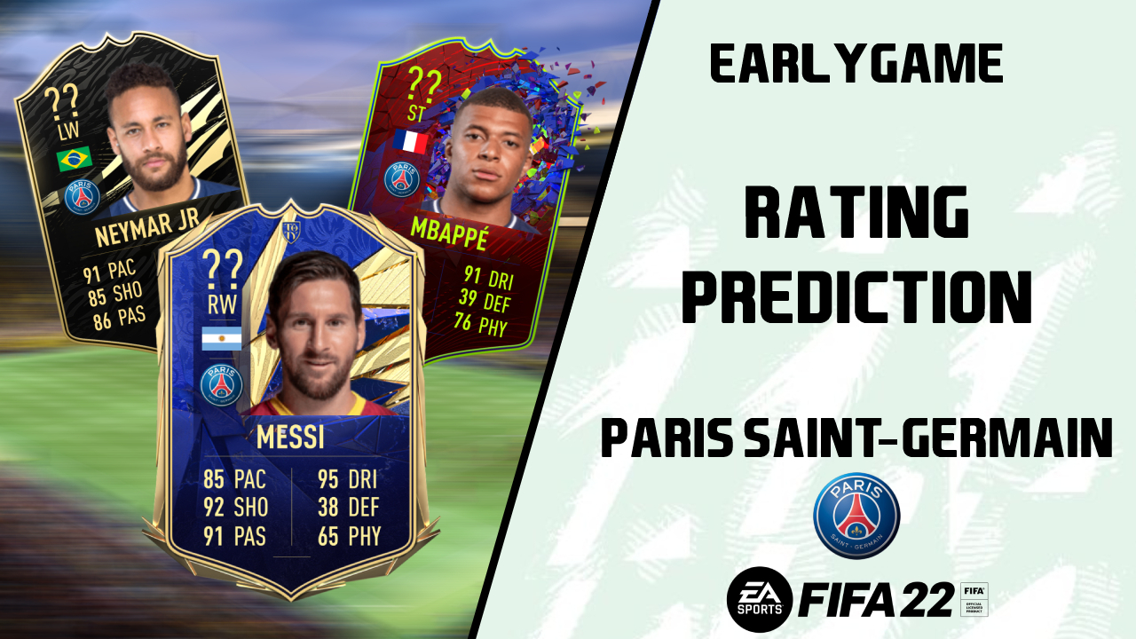 FIFA 22 PSG Rating Messi Stärke Paris Prediction