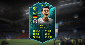 FIFA 22 Player Moments Mesut Özil SBC