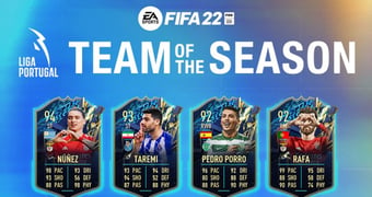 FIFA 22 Portugal TOTS Header