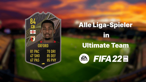 FIFA 22 Reece Oxford Liga spieler