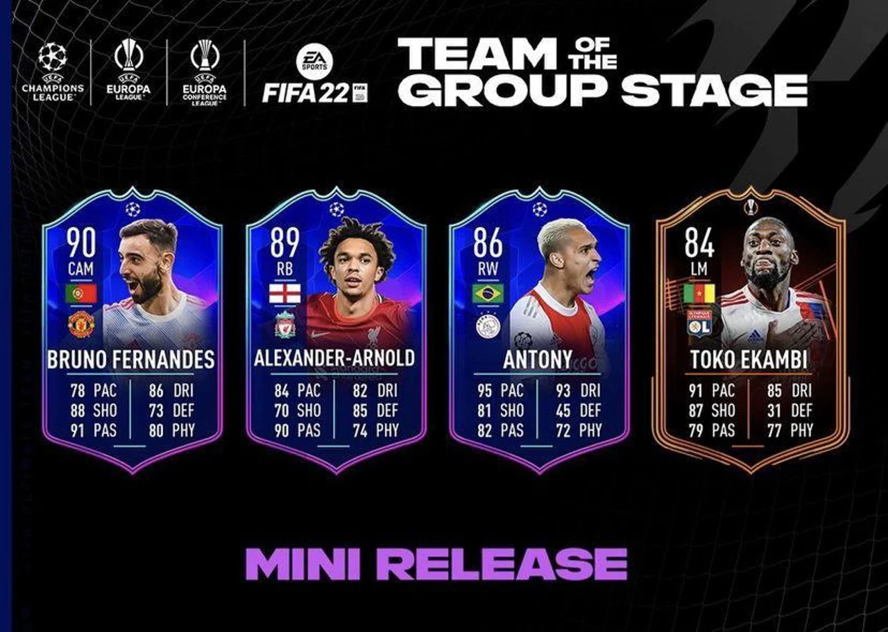 FIFA 22 TOTGS All Cards and Players