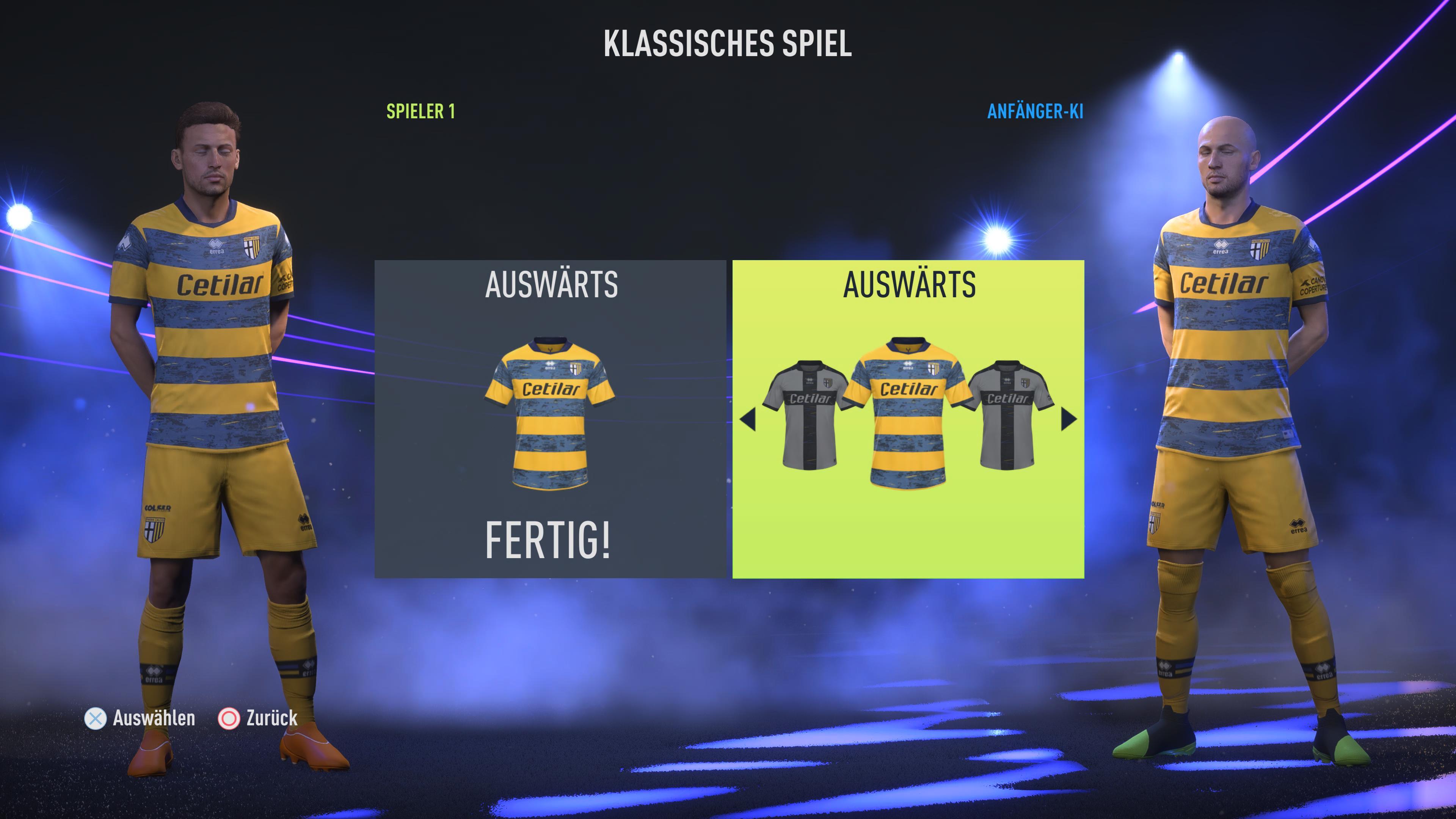FIFA 22 Ultimate Team beste Trikots Parma