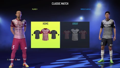 FIFA 22 Vissel Kobe Best Kit Jersey