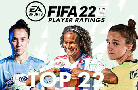 FIFA 22 Women Top 22 Ratings