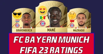 FIFA 23 Bayern Ratings Header