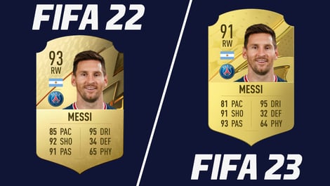 FIFA 23 Messi Downgrade