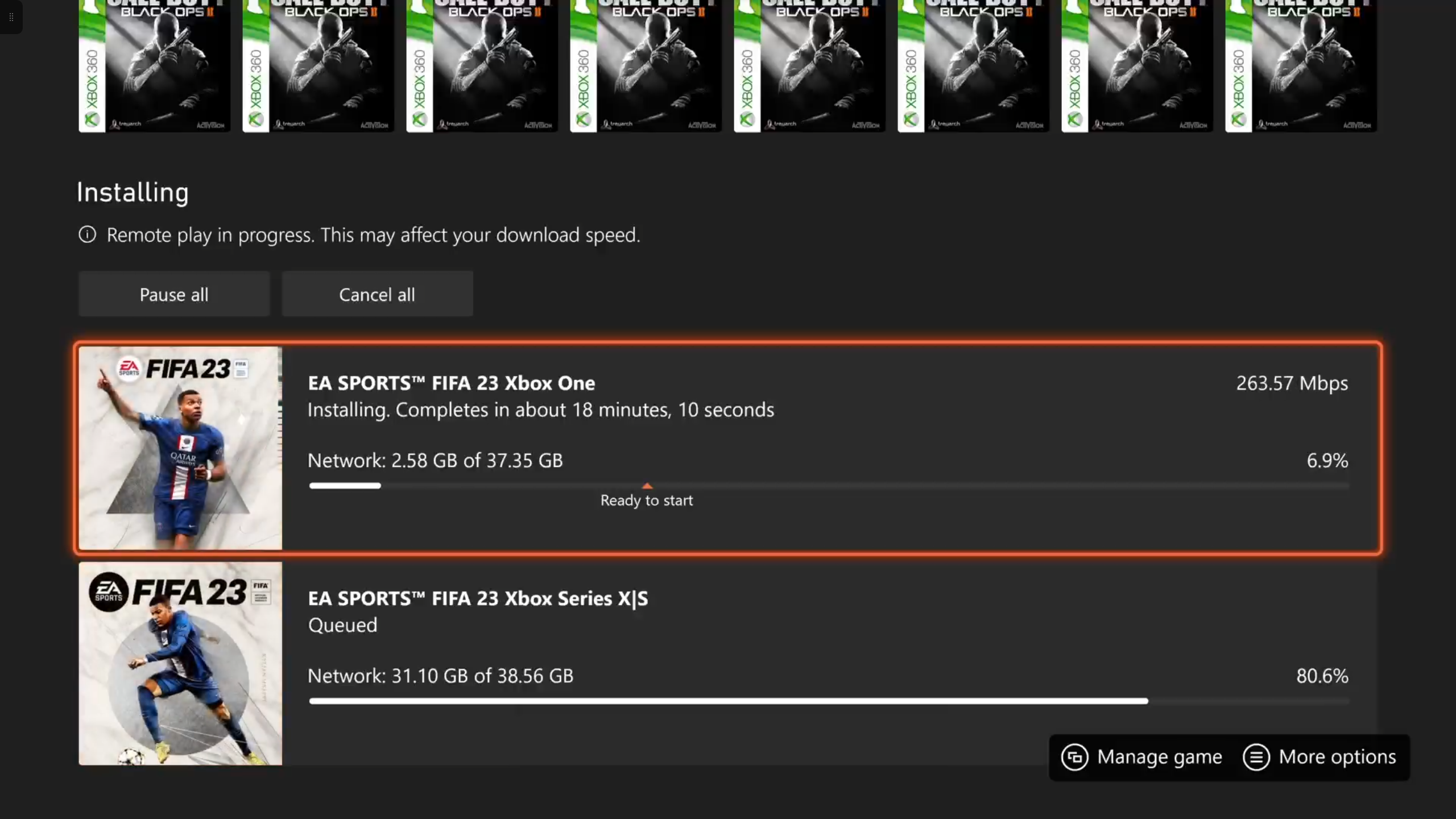 FIFA 23 Pre Download Xbox