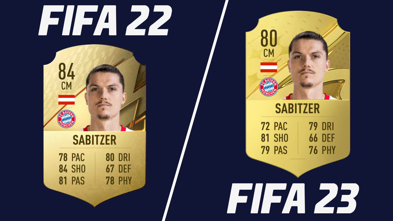 FIFA 23 Sabitzer Downgrade