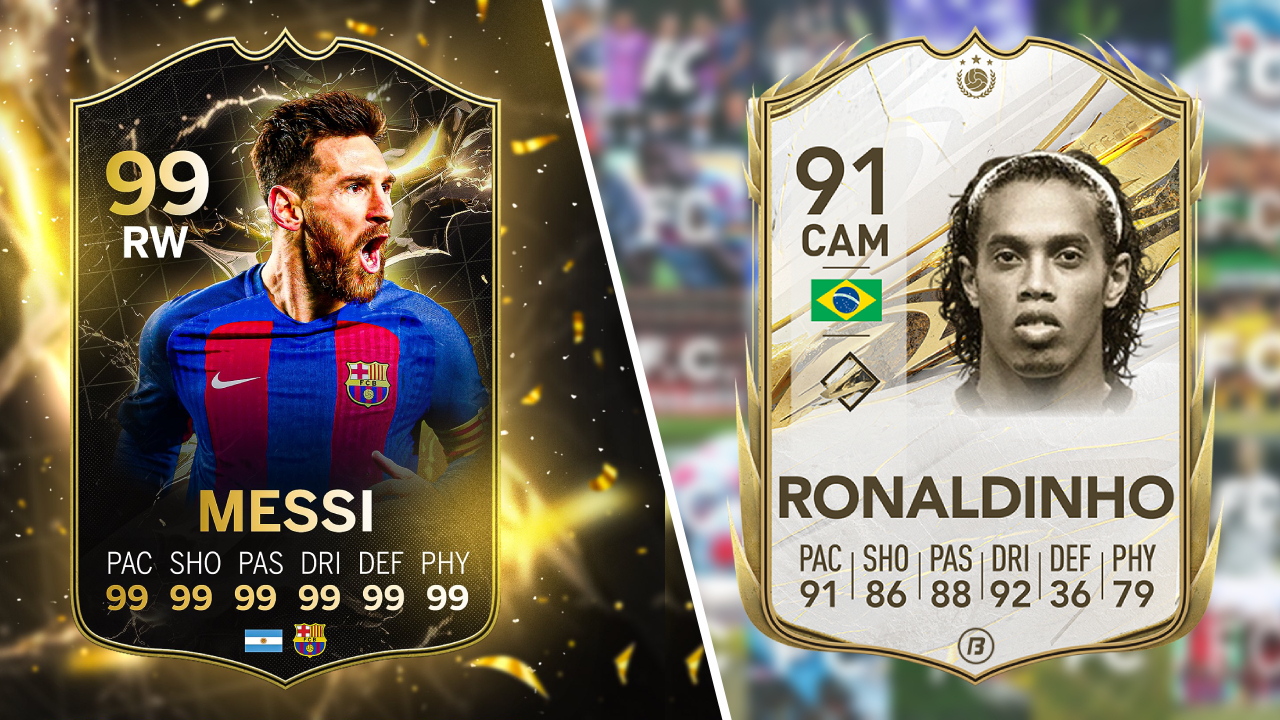 Diseño de cartas de EAFC FUT FIFA 24 EA Sports FC