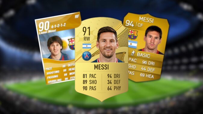 FIFA Alle Karten Messi
