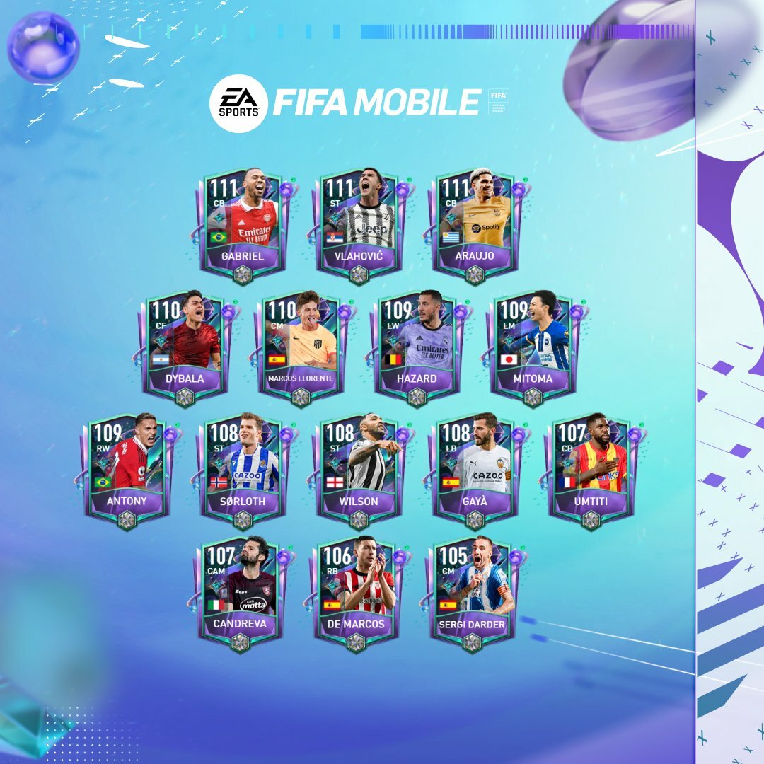 FIFA Mobile Fantasy Players 2023 OVRs How To Get Upgrades Guide EA