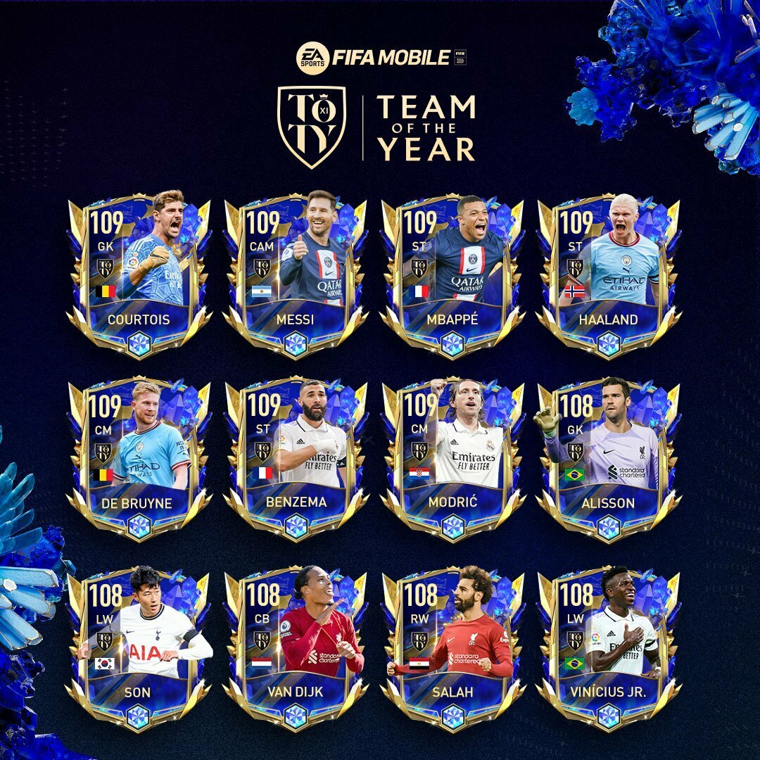 FIFA Mobile Team of they Year 2023 TOTY Guide EA