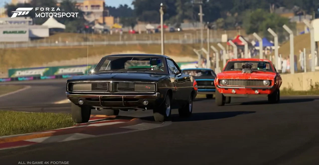 Muscle cars in Forza Motorsport