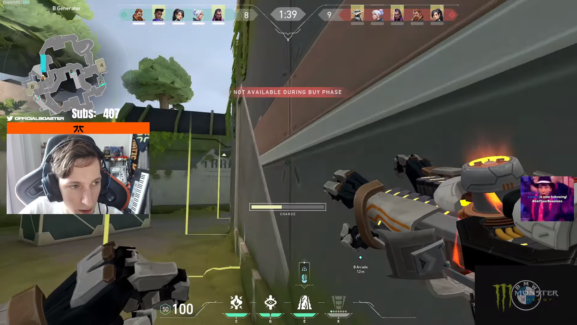 FNATIC Boaster Breach Fracture