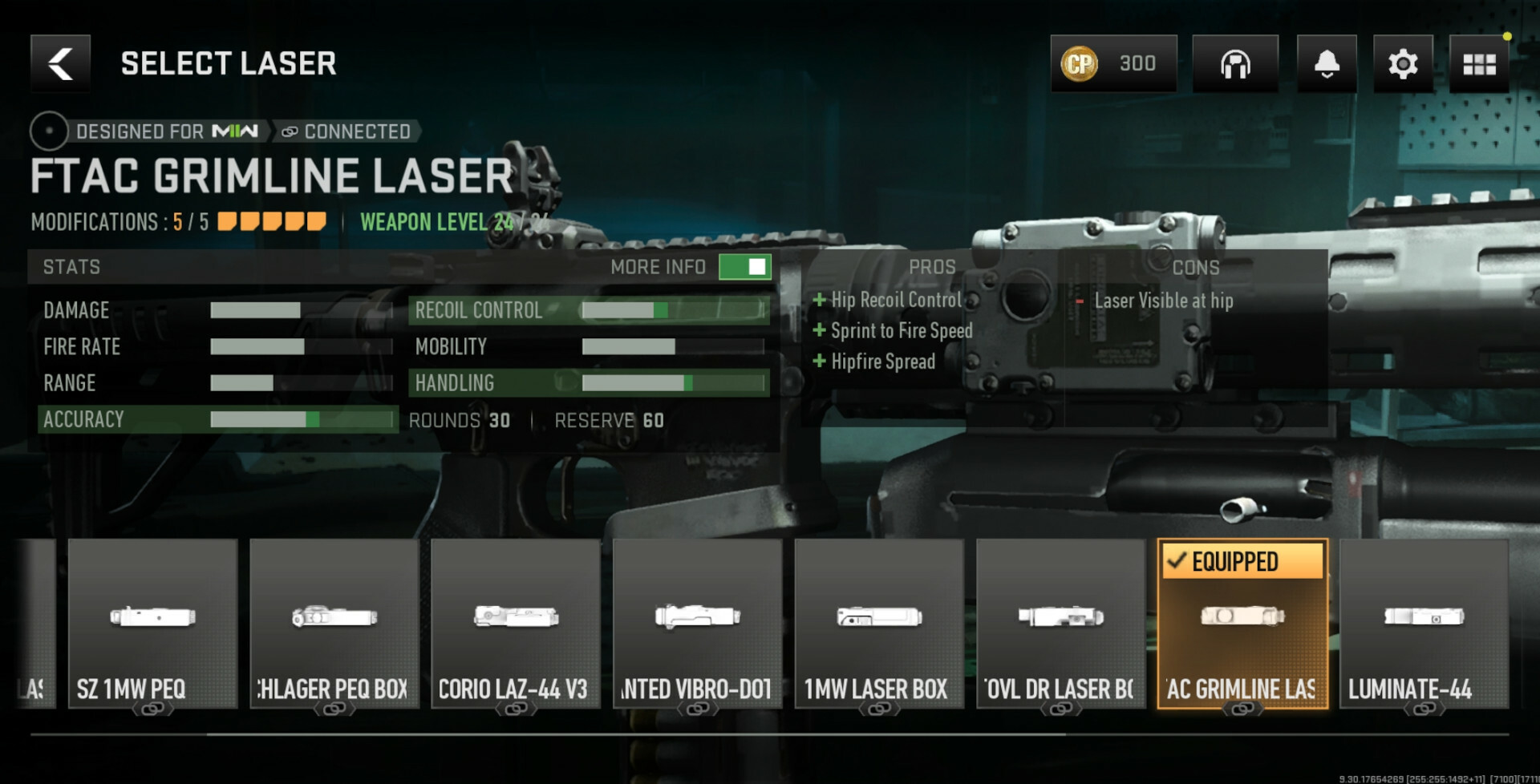 Warzone Mobile Best Riveter Attachment Loadout FTAC Grimline Laser