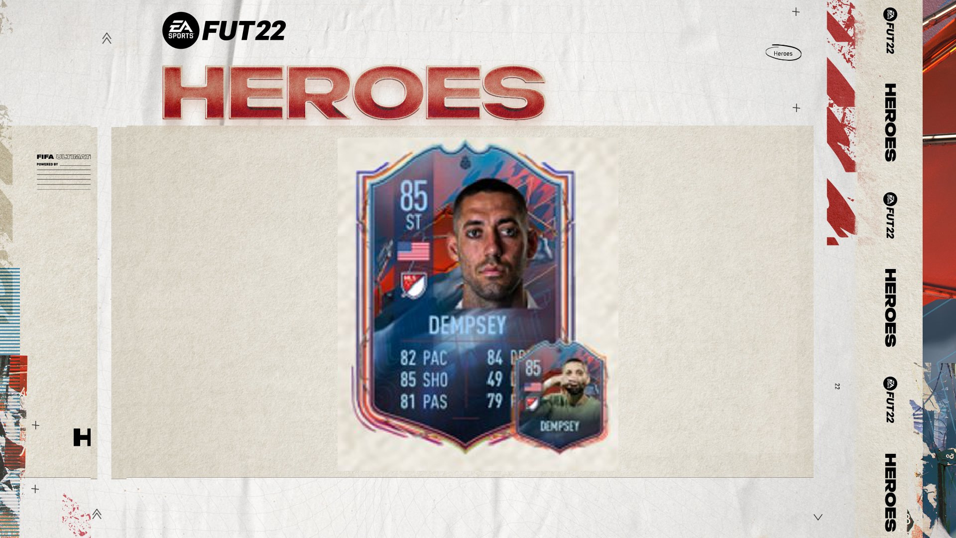 FUT Heroes Clint Dempsey