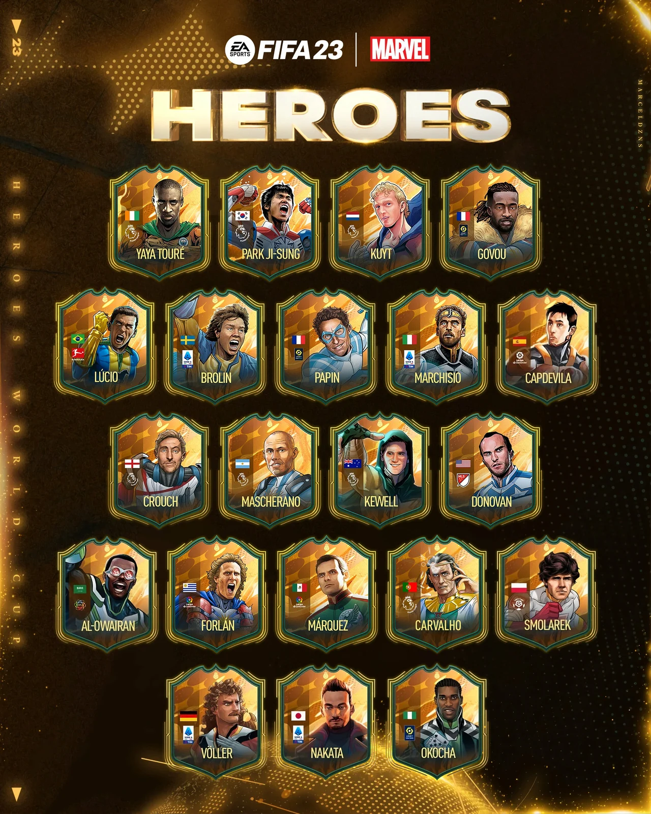 FUT 23 Marvel Heroes