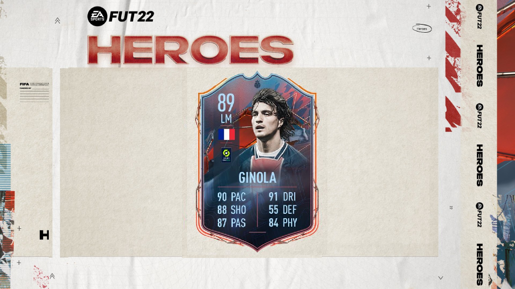 FUT Heroes Ginola