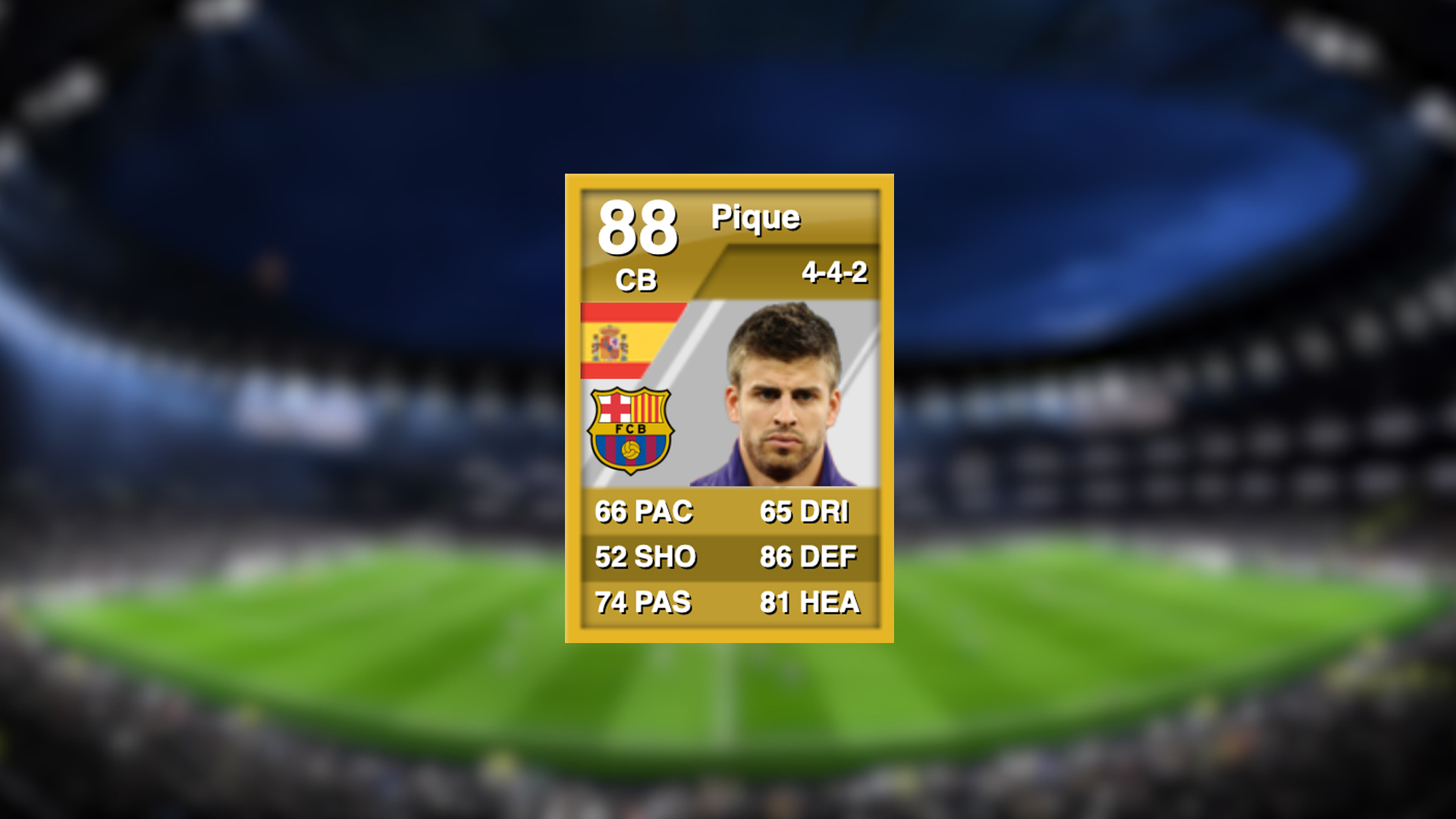 FUT History Pique FIFA 12