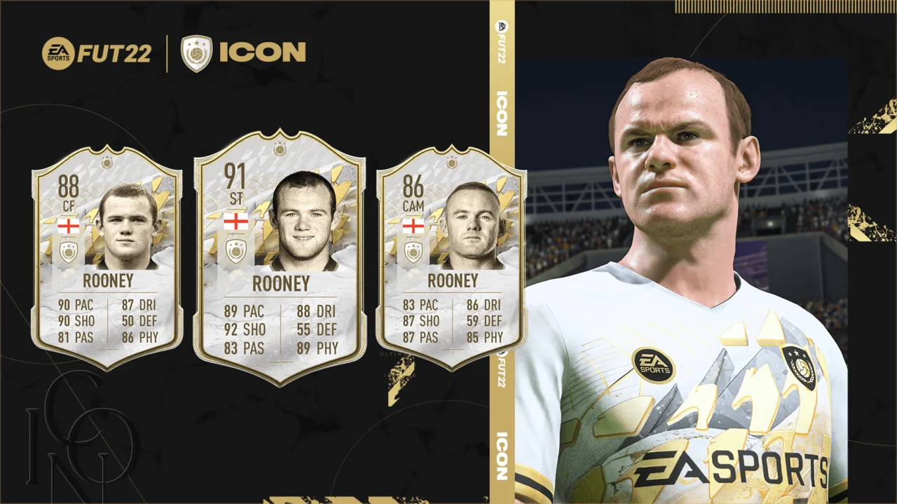 FIFA 22 Mid Icon Upgrade SBC Wayne Rooney