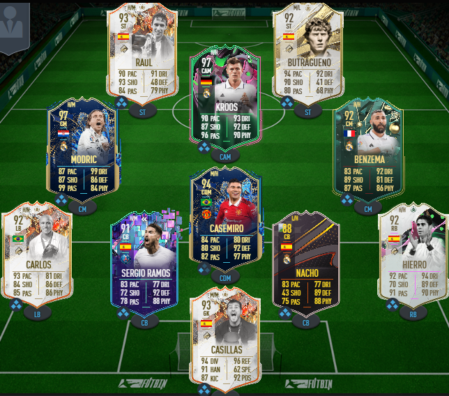 FUT Legends: Real Madrid