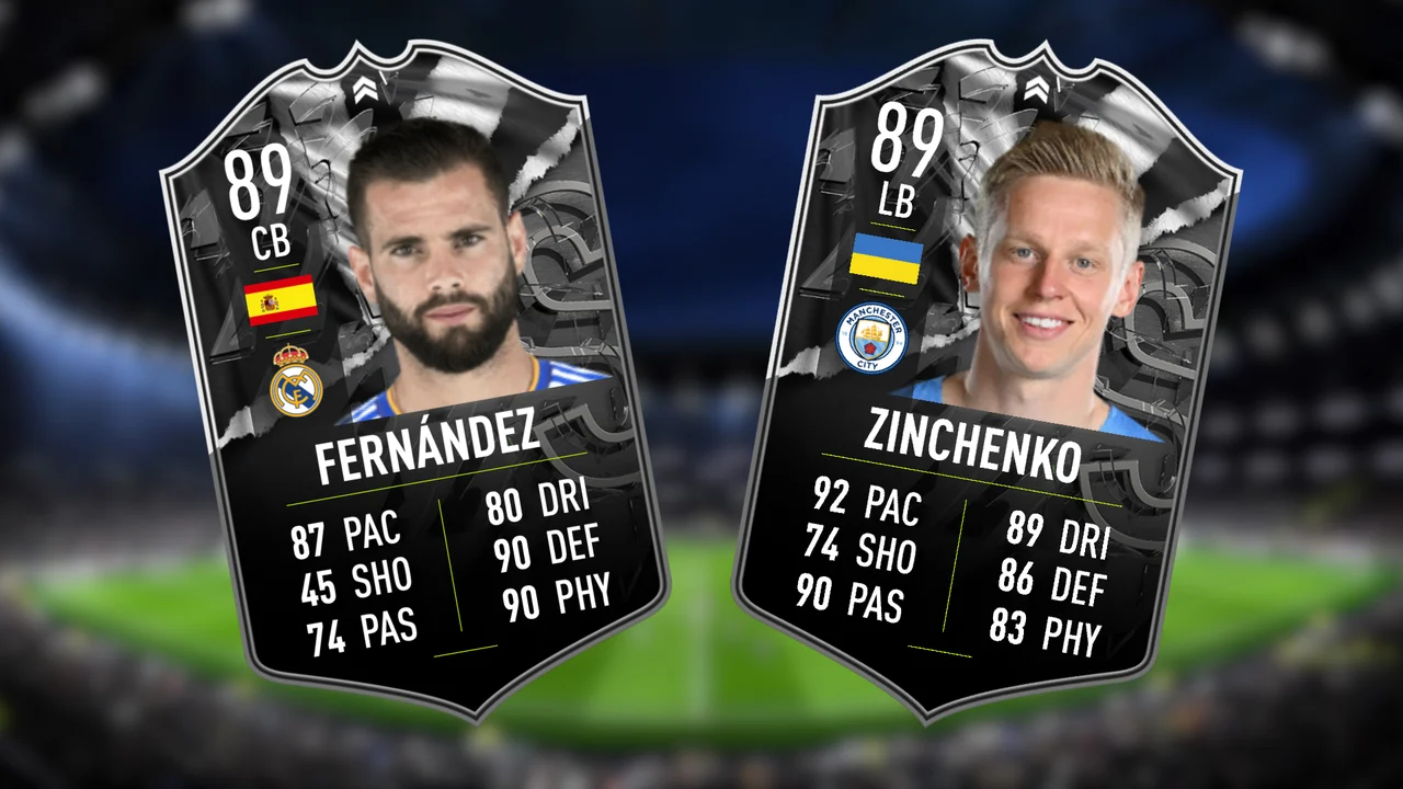 FIFA 22 FUT Showdown SBC Zinchenko Nacho