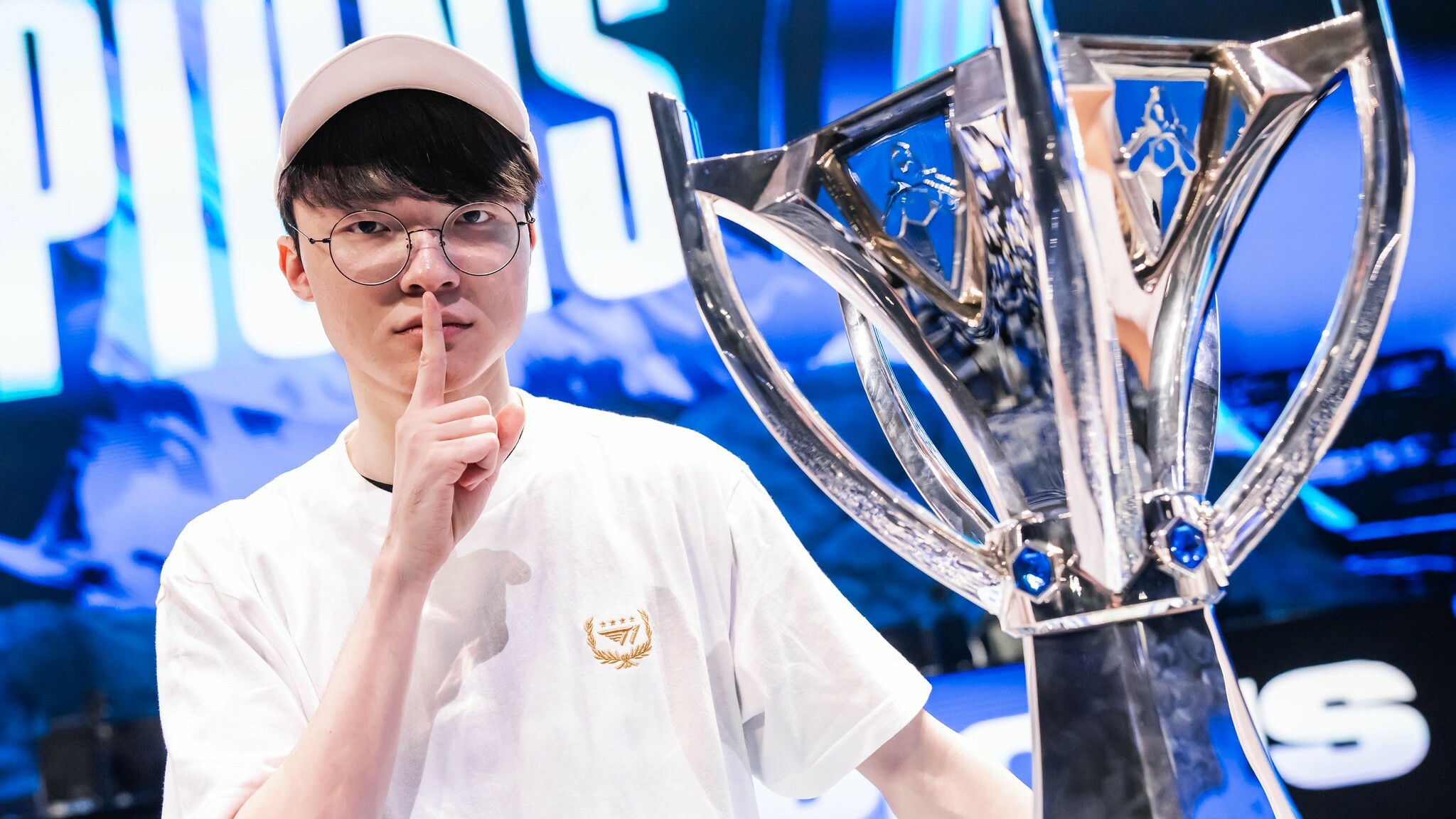 Faker Worlds 2023 Trophy