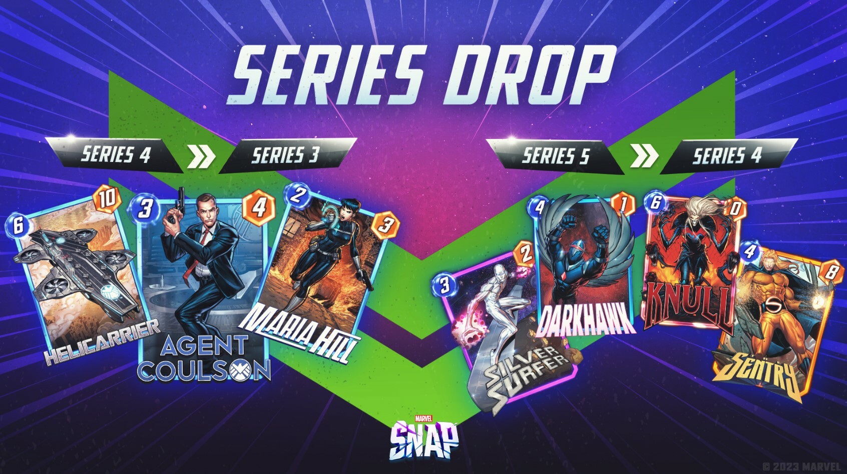 Marvel Snap February 2023 Series Drop Cards Guide