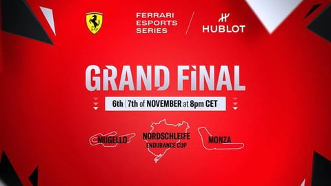 Ferrari Hublot Esport Series Grand Finale