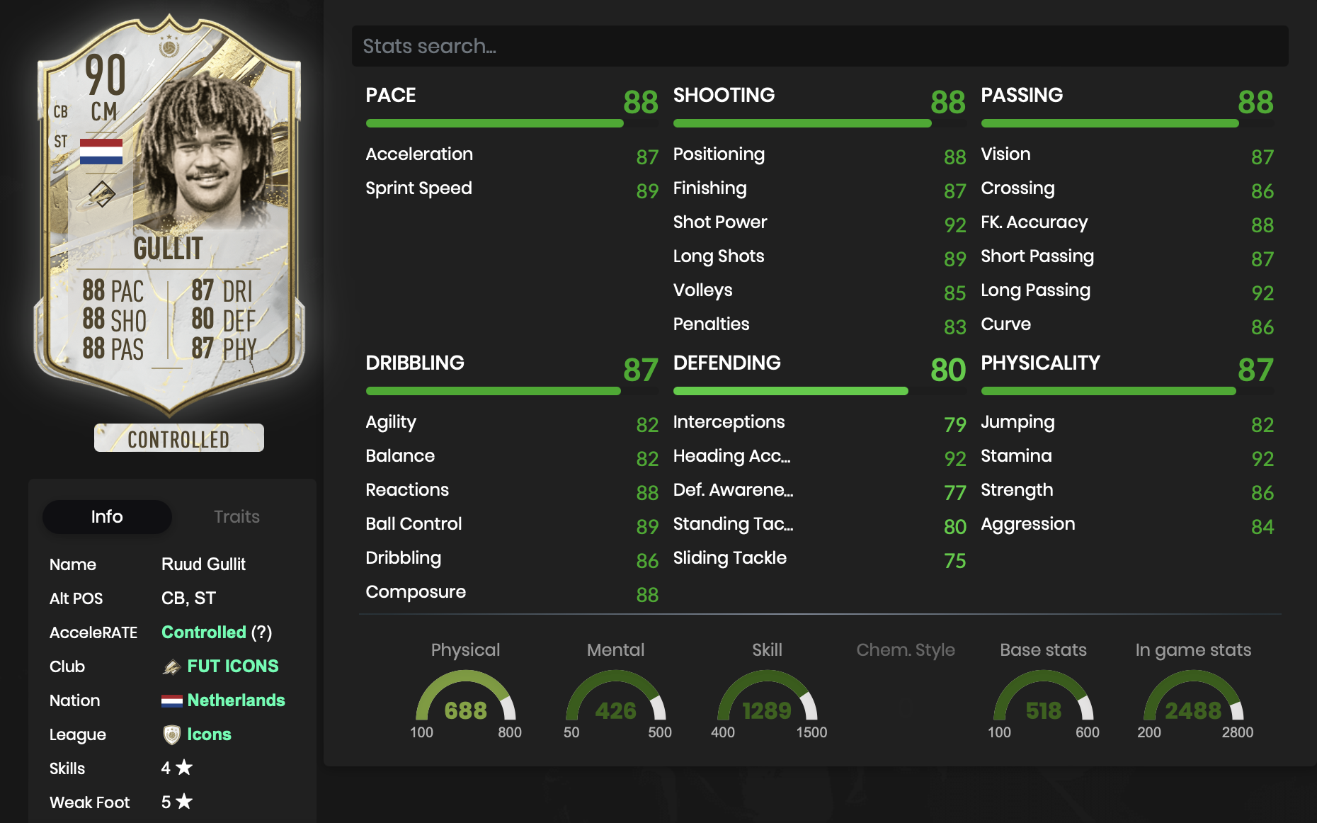 Fifa23 Prime Gullit