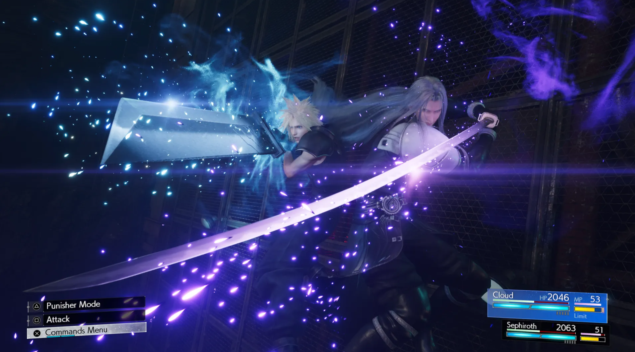 Final Fantasy 7 Rebirth: Cloud and Sephiroth teamed up.