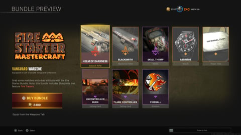 Fire Starter Mastercraft Bundle