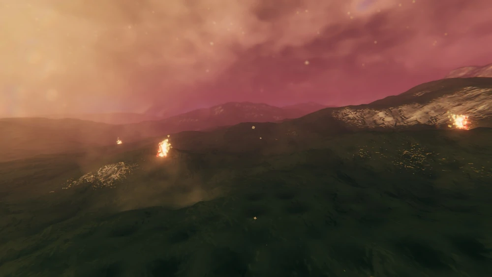 Fire biome valheim
